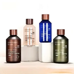 Custom Cosmetic Bottle Packaging with Wood-Grain Cap | OEM Manufacturer & Wholesale Supplier Custom Cosmetic Bottle Packaging with Wood-Grain Cap | OEM Manufacturer & Wholesale Supplier