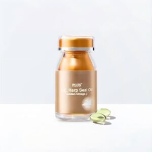 Custom Glass Supplement Bottle | Omega-3 Fish Oil Jar Packaging Manufacturer OEM Supplier