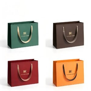 Custom Luxury Paper Shopping Bags Wholesale | OEM Gift Bag Manufacturer & Packaging Supplier | Supply-Packagings