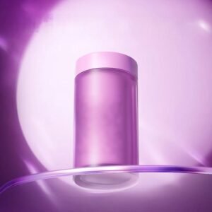 Purple Frosted Supplement Jar Manufacturer | OEM ODM Capsule Jar Factory | Wholesale Custom Packaging Supplier