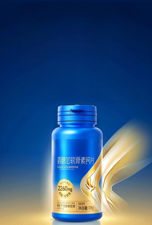 Glucosamine Supplement Bottle Manufacturer | Custom Pharmaceutical Packaging OEM Factory