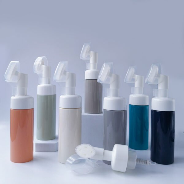Silicone Brush Pump Bottle Manufacturer | OEM ODM Cosmetic Packaging Factory | Wholesale Custom Packaging Supplier