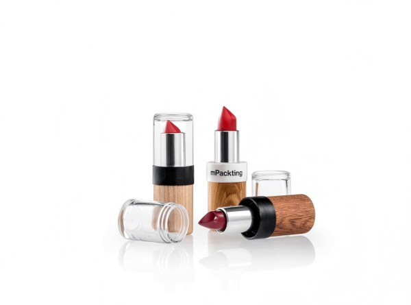 Custom Wood Grain Lipstick Tubes Wholesale | Luxury Cosmetic Packaging Manufacturer | Supply-Packagings