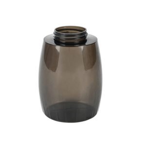 Smoke Amber PET Wide-Mouth Jar Bottle Manufacturer | OEM ODM Factory | Wholesale Custom Packaging Supplier