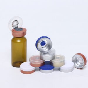 Flip-Off Caps with Hinged Plastic Cover for Pharmaceutical Vials | Aluminum Vial Seal OEM ODM Factory — Supply-Packagings