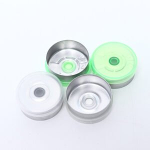 Center Tear-Off Caps for Pharmaceutical Vials | Aluminum Plastic Vial Seals OEM ODM Factory — Supply-Packagings