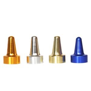 Aluminum Cone Nozzle Cap Manufacturer | OEM ODM Factory Supplier | Wholesale Custom Packaging