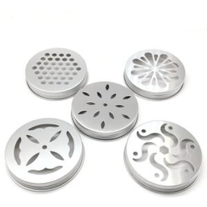 Decorative Metal Jar Lids Manufacturer | Mason Jar Accessory Factory | Wholesale Custom Packaging Supplier