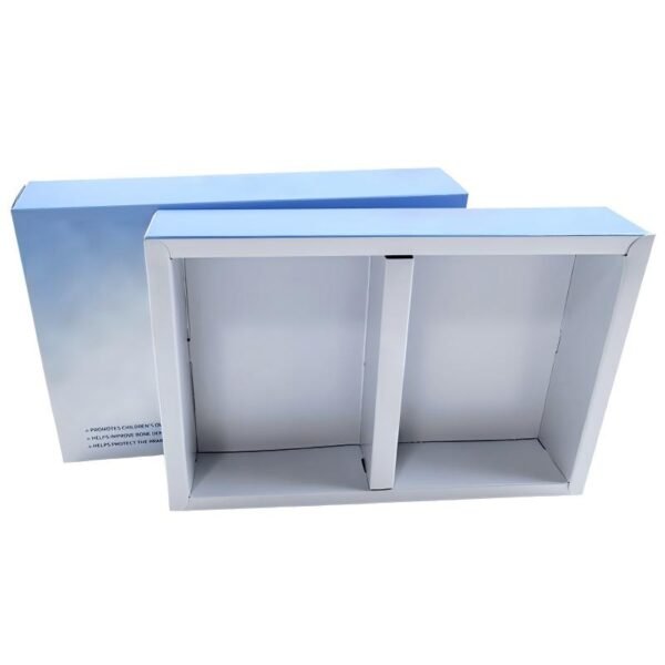 Custom Two-Compartment Gift Box with Divider | Bottle Jar Set Packaging | OEM ODM Factory Wholesale — Supply-Packagings