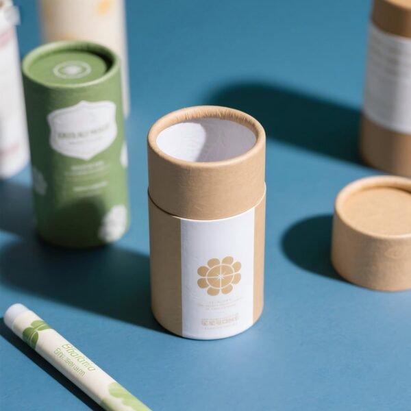 Custom Kraft Paper Tube Packaging with Lid | OEM ODM Paper Canister Manufacturer Supplier Factory Custom Kraft Paper Tube Packaging with Lid | OEM ODM Paper Canister Manufacturer Supplier Factory