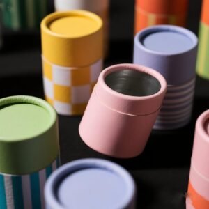 Custom Paper Tube Canister Packaging with Lid | OEM ODM Manufacturer Supplier Factory Wholesale Custom Paper Tube Canister Packaging with Lid | OEM ODM Manufacturer Supplier Factory Wholesale