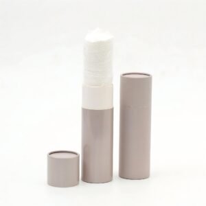 Custom Paper Tube Packaging for Cotton Pads | OEM ODM Factory Manufacturer Supplier Wholesale
