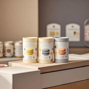 Custom Printed Paper Tube Canister Packaging for Macaron | OEM ODM Factory Manufacturer Supplier Wholesale Custom Printed Paper Tube Canister Packaging for Macaron | OEM ODM Factory Manufacturer Supplier Wholesale