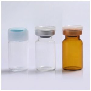 Pharmaceutical Glass Vials with Protective Flip Caps | Clear Amber Vial Packaging OEM ODM Supplier — Supply-Packagings