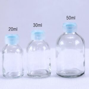Clear Glass Vial Manufacturer 20ml 30ml 50ml | OEM ODM Factory | Wholesale Custom Packaging