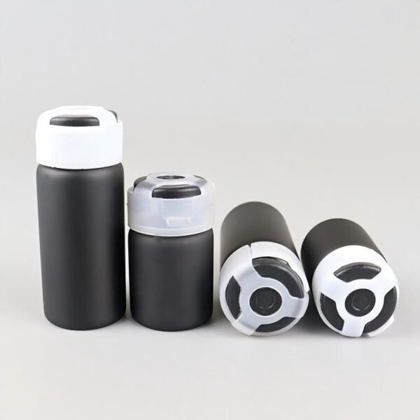 Custom Matte Black Plastic Bottle Packaging with Flip-Top Cap | OEM ODM Manufacturer Supplier Factory Custom Matte Black Plastic Bottle Packaging with Flip-Top Cap | OEM ODM Manufacturer Supplier Factory