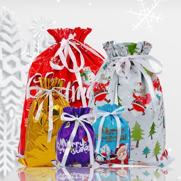 Custom Christmas Drawstring Gift Bags | OEM ODM Manufacturer Supplier Factory Wholesale