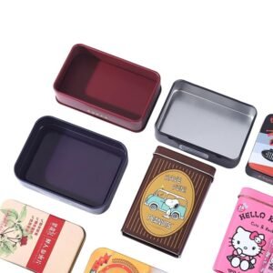 Custom Rectangular Tin Box Manufacturer | Metal Tinplate Packaging OEM Factory
