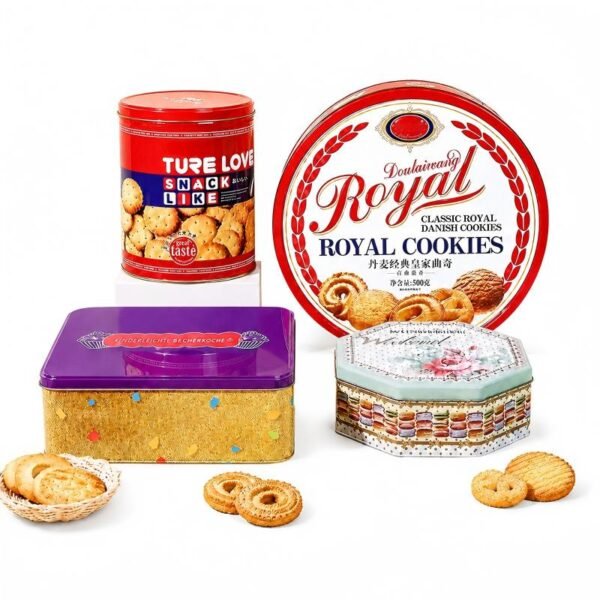 Custom Cookie Tin Box Manufacturer | Food Grade Metal Packaging OEM Factory Custom Cookie Tin Box Manufacturer | Food Grade Metal Packaging OEM Factory