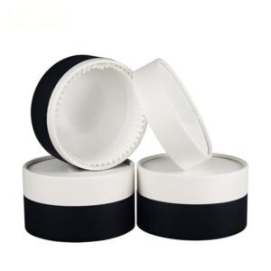 Custom Cake Paper Canister Packaging | Rigid Paper Jar OEM/ODM Factory Wholesale Supplier